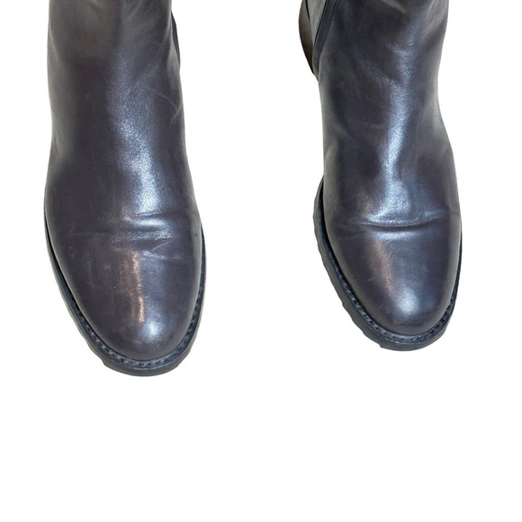 Lord & Taylor Dark Brown Leather Zip Up Ankle Boots | Size Woman’s 6 - Picture 8 of 9